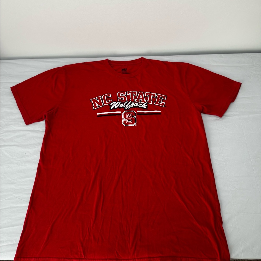 MV Sport Red NC State Wolfpack Men's Tee